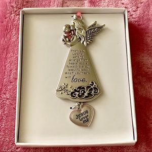 ANGEL GIRL CRIB ORNAMENT